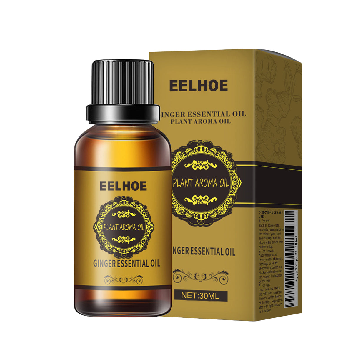 Natural Belly Drainage Ginger Essential Oil
